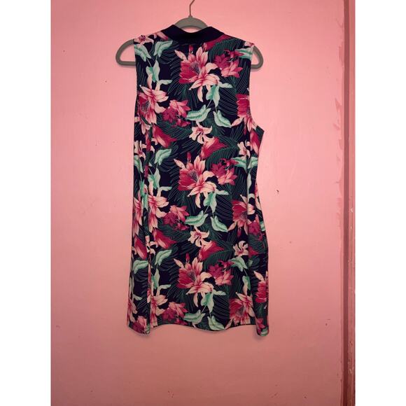NWT Tommy Bahama racquet and paddle tropical print athletic dress size XL - Picture 6 of 6